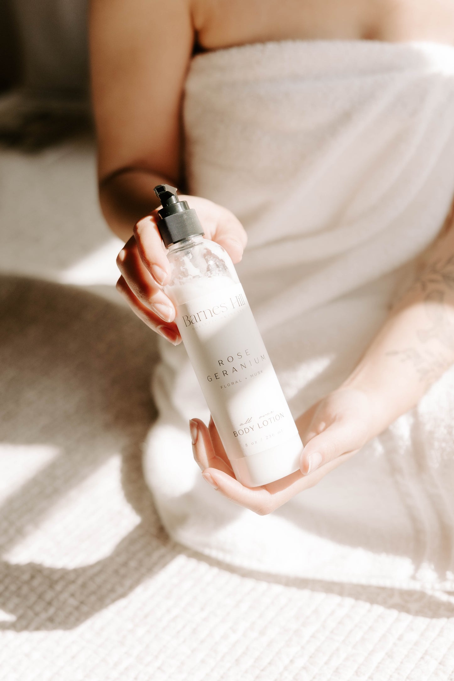 Rose + Geranium Body Lotion