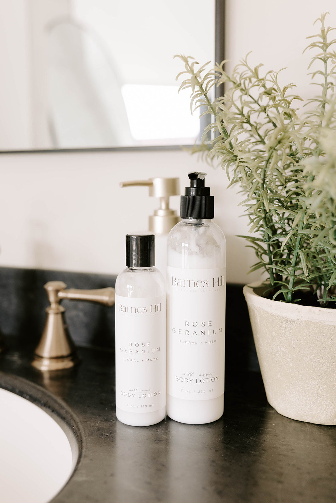 Rose + Geranium Body Lotion