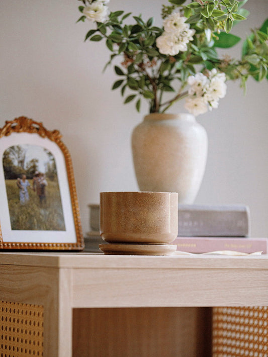 Mahogany + Teakwood Soy Candle