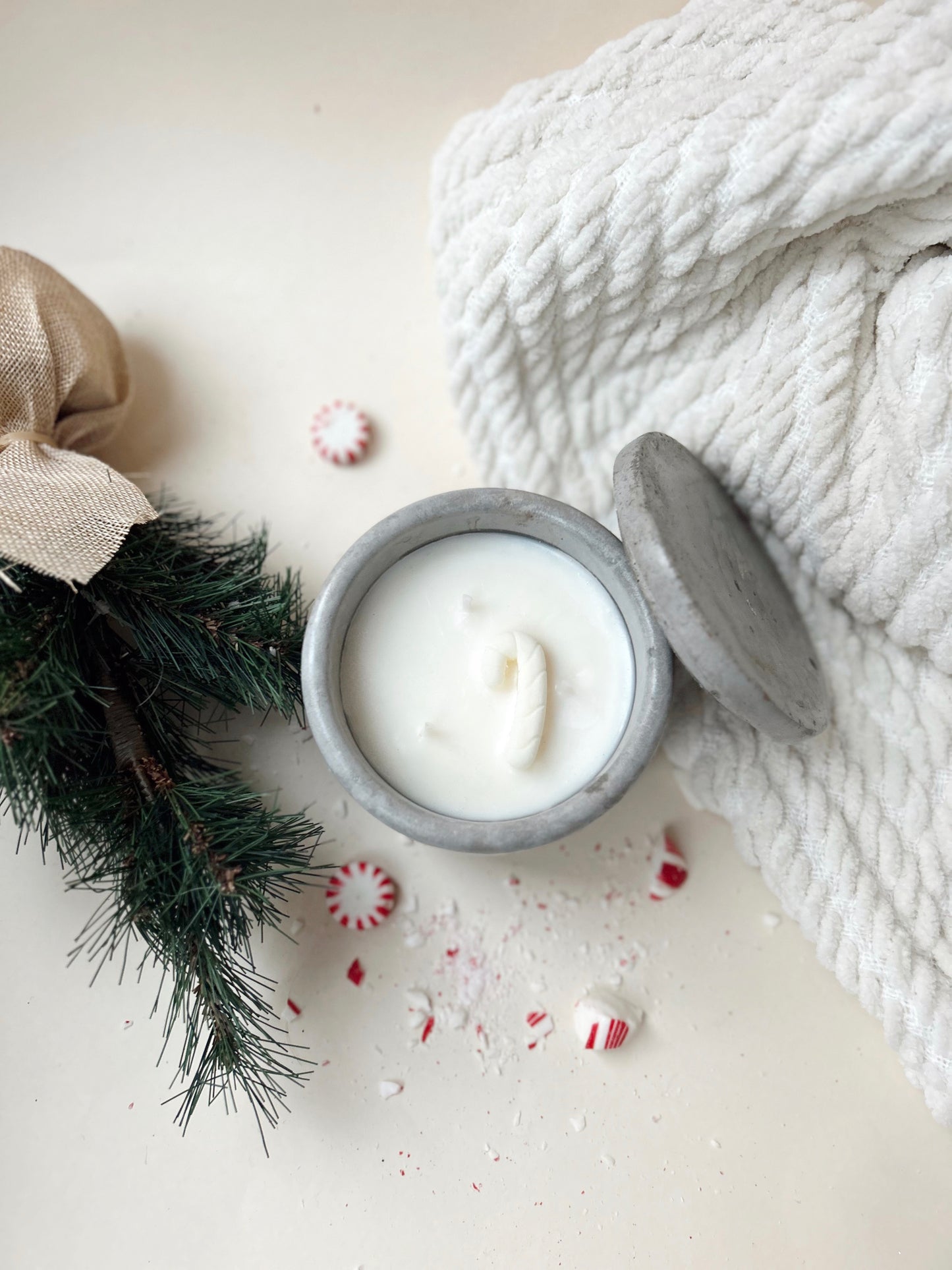 Twisted Peppermint Soy Candle