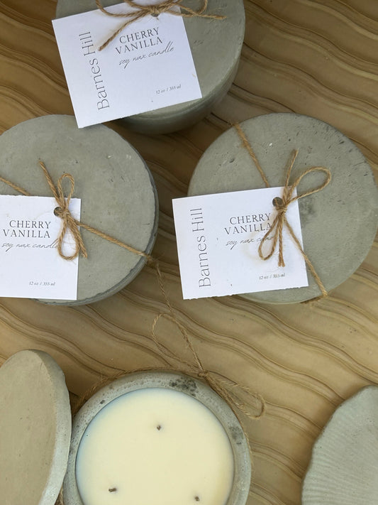 Cherry Vanilla Soy Candle